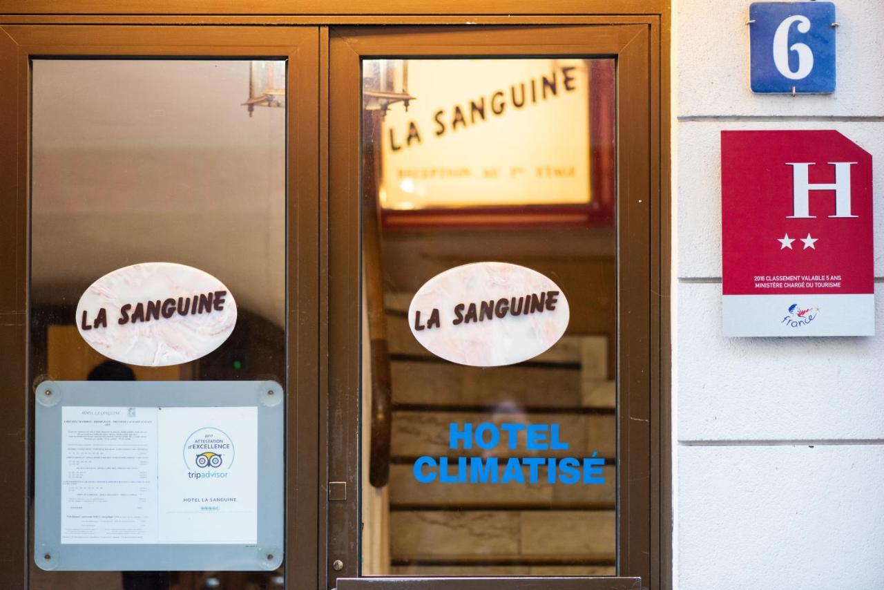 Hotel La Sanguine Párizs Kültér fotó